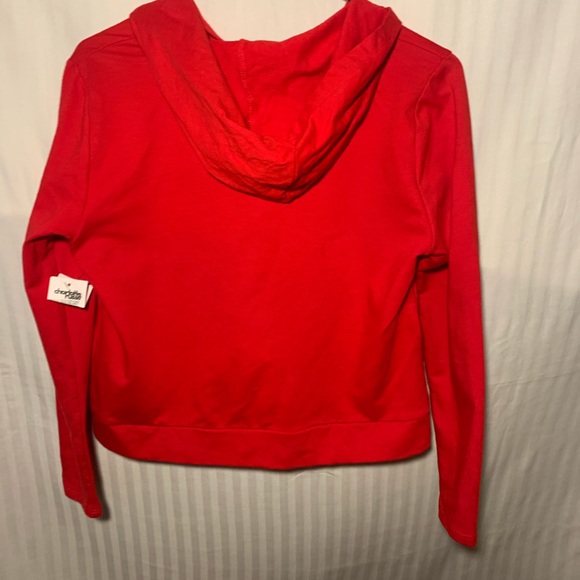 Boxy Red Hoodie - Picture 2 of 3